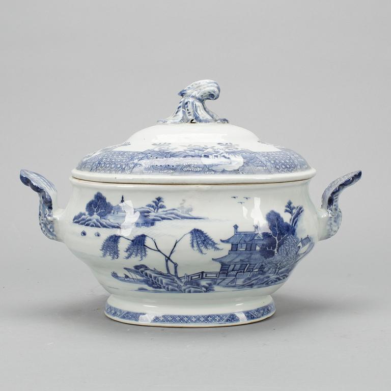TERRIN, porslin, Kina, sen Qianlong (1736-95).