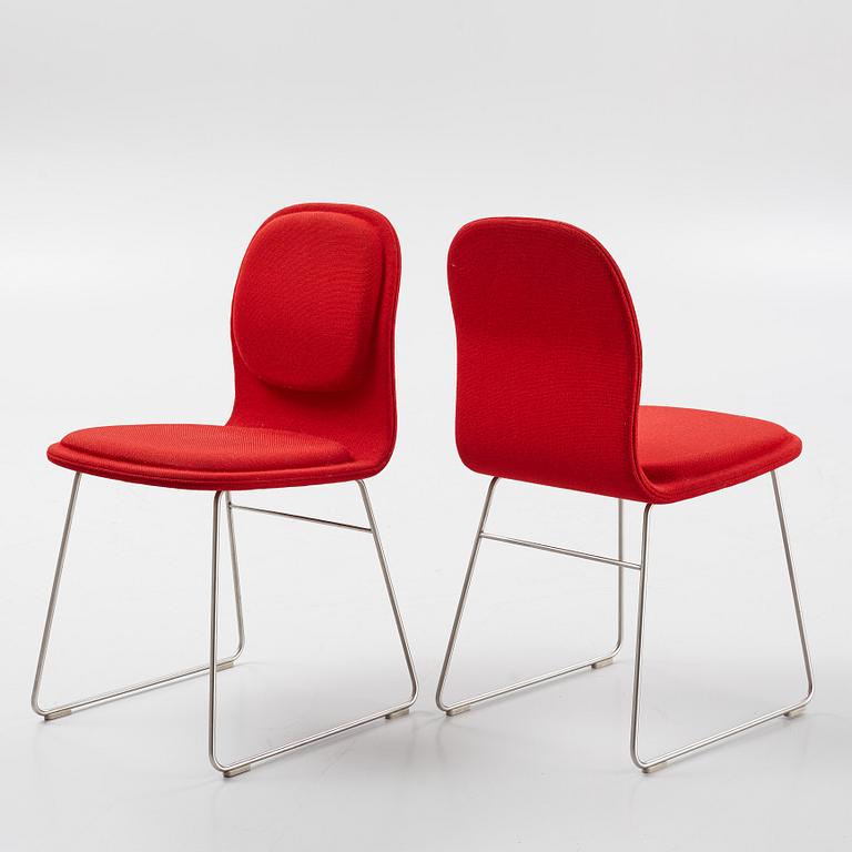 Jasper Morrison, six ''Hi Pad' chairs, Cappellini, Italy.