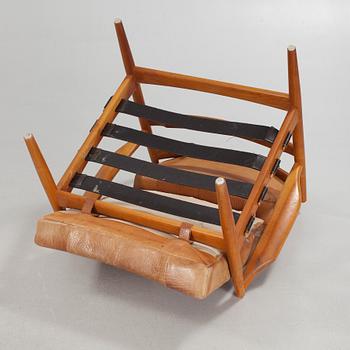 A pair of lounge chairs by Ingemar Thillmark for OPE, model "läckö", second half of the 20th century.