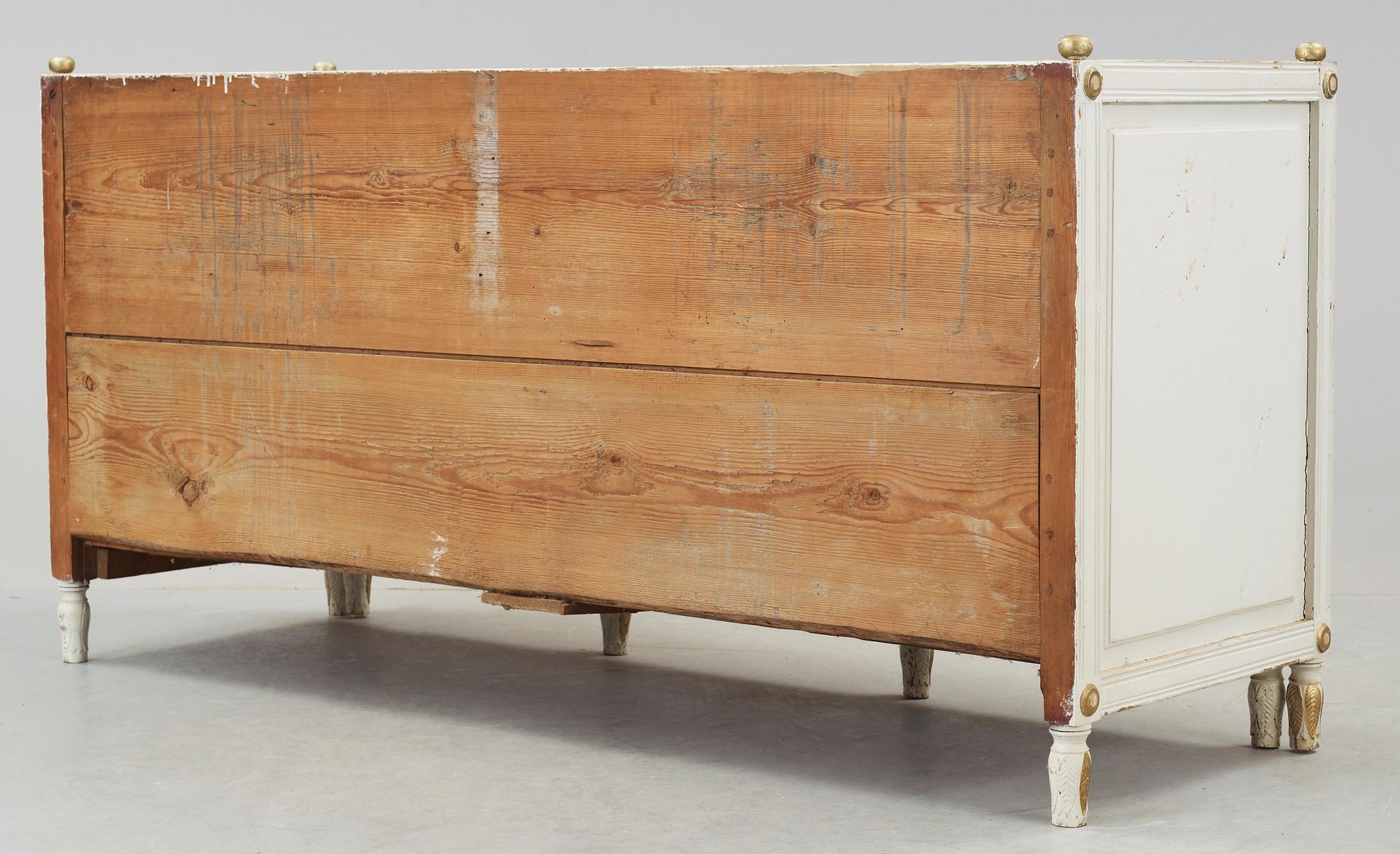 SOFFA, sengustaviansk, omkring 1800.