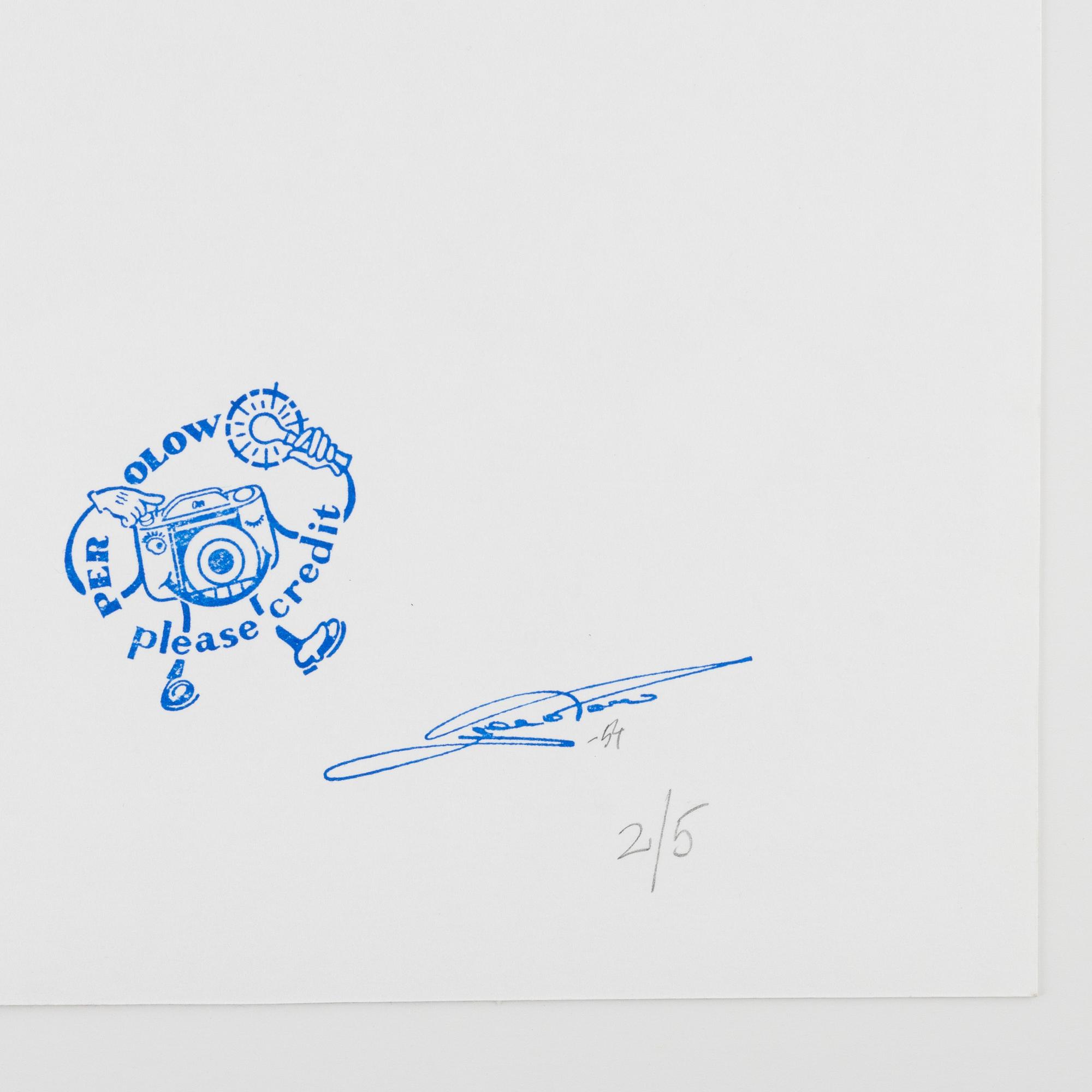 Per-Olow Anderson,archival pigment print, stamped by the estate and numbered 2/5.