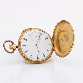 PATEK PHILIPPE & Cie, för A H Rodanet Paris, fickur, savonett, 47 mm, ca 1870.