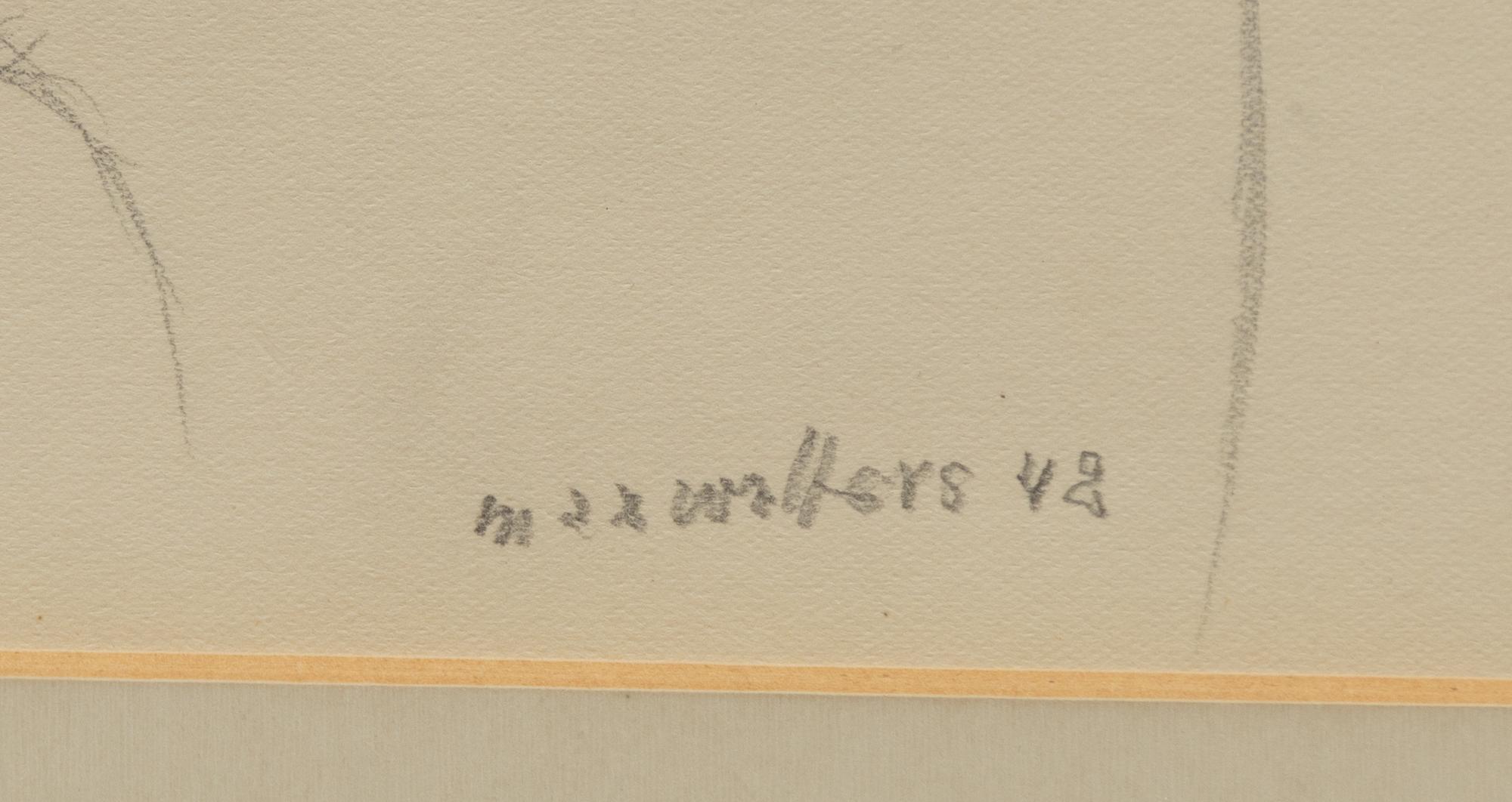 Max Walter Svanberg, Surrealistisk modellstudie.