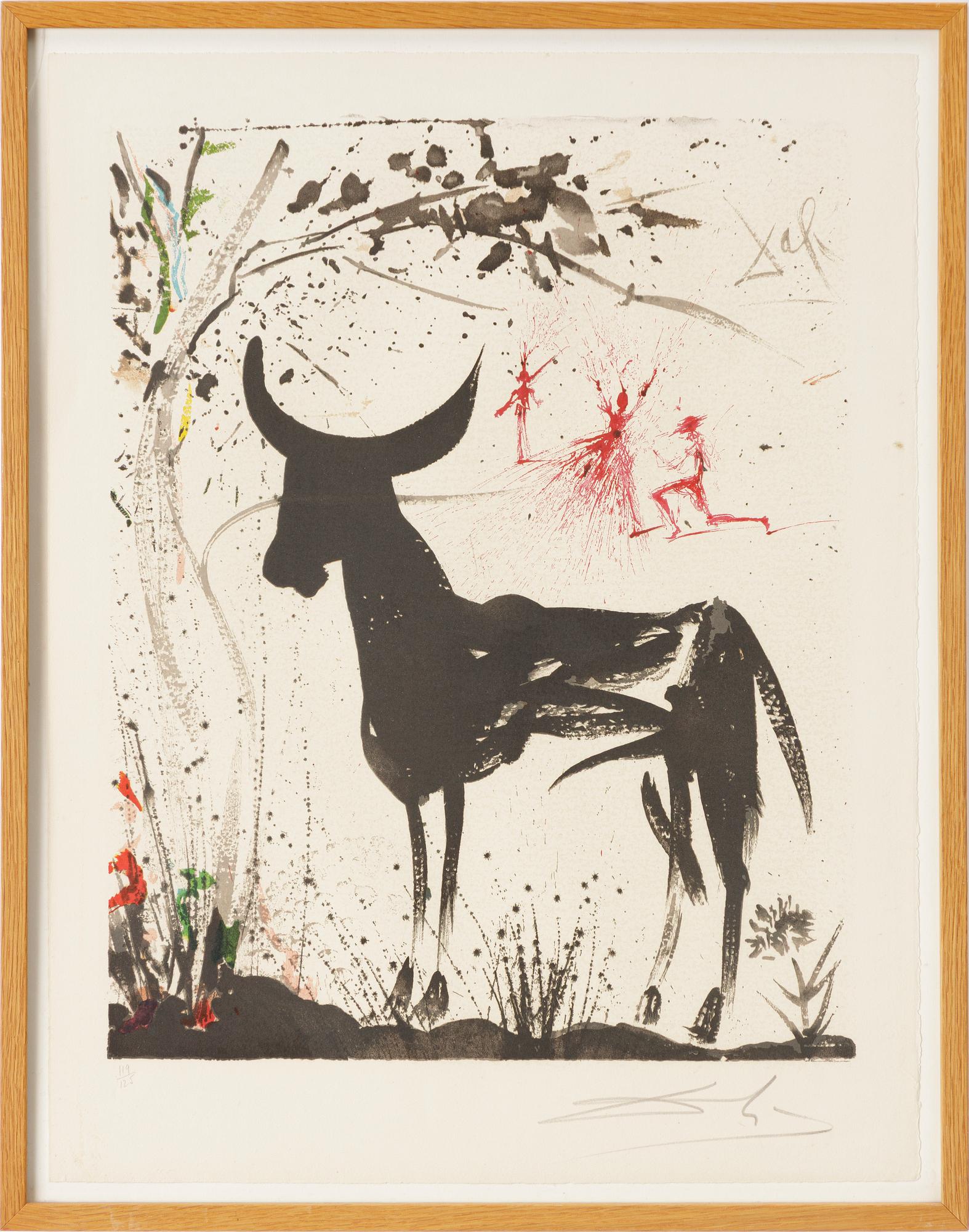 Salvador Dalí, "Awaiting the Fray", Ur Carmen.