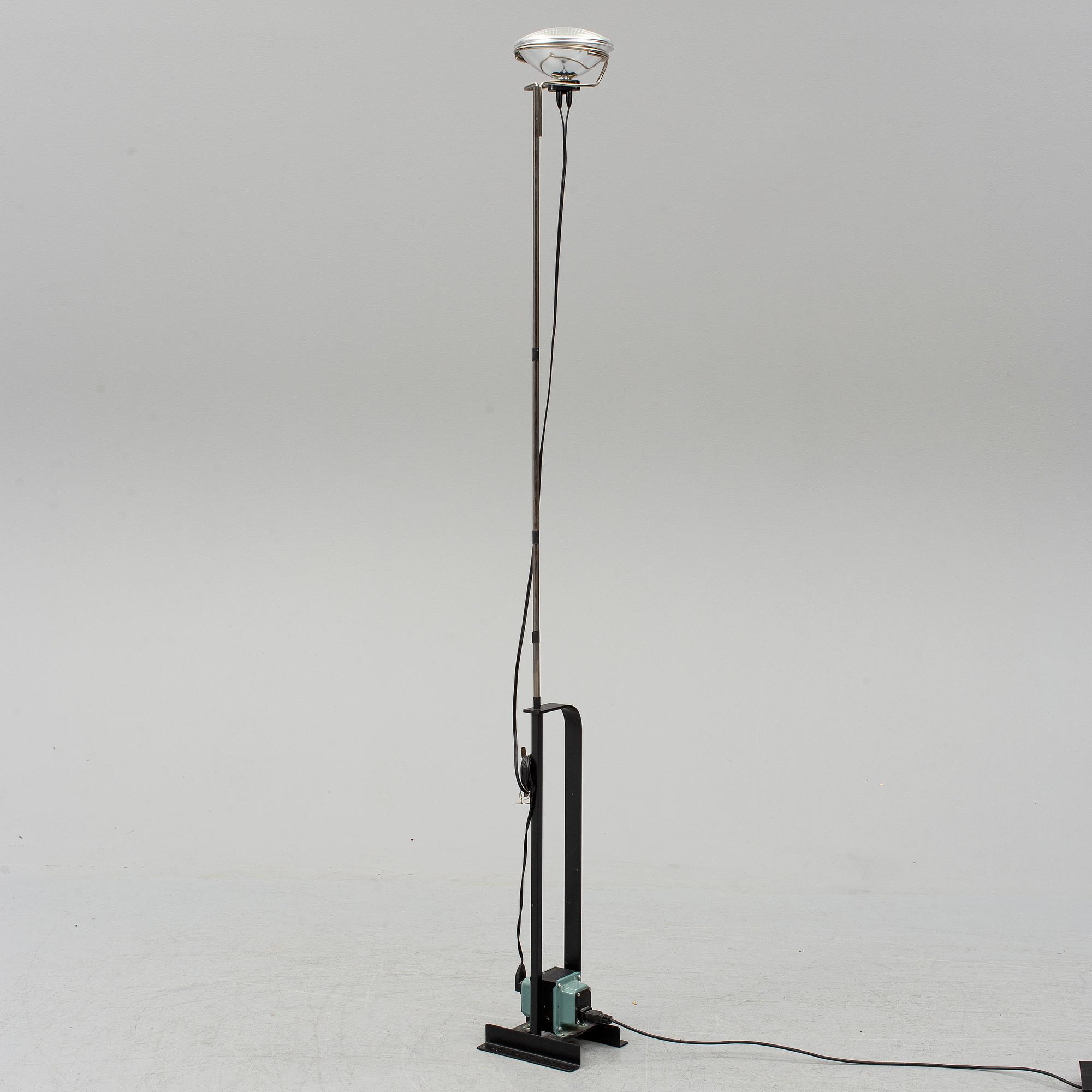 ACHILLE & PIER GIACOMO CASTIGLIONI, Toio floor light, Flos, Italy.