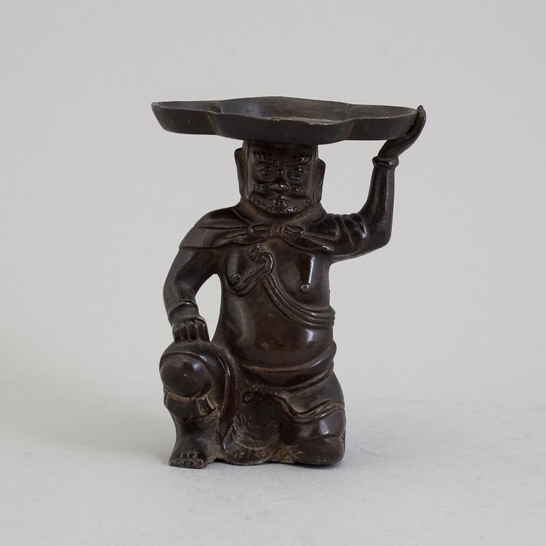 A Chinese joss stick holder/altar piece, 17/18th Century.