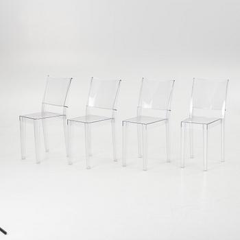 Philippe Starck, 8 st, "La Marie" Kartell, Italien, Modellen formgiven 1998.