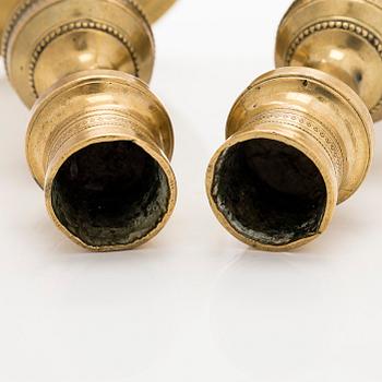 Ljusstakar,ett par Frankrike 1800-talets slut.