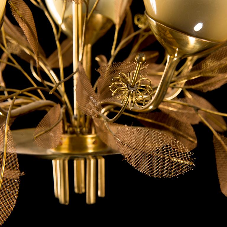 A mid-20th century pendant lamp model 9029/5 for Taito Oy, Finland.