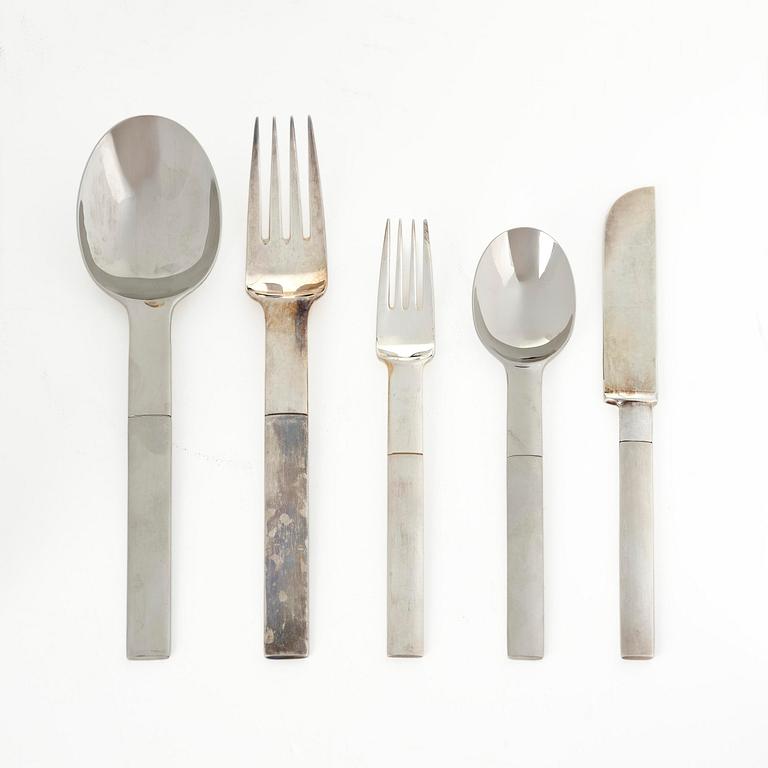 Karin Björquist, Gunnar Cyrén & Ingrid Dessau, a 316-piece “Nobel” service, comprising porcelain, cutlery, glassware and napkins.