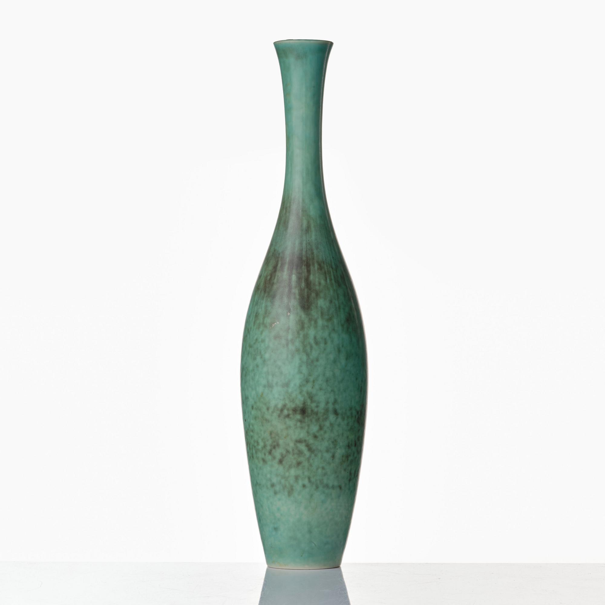 Carl-Harry Stålhane, a stoneware lamp, Rörstrand, Sweden 1940-50's.