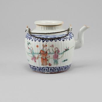 TEKANNA, porslin, Kina, 1900-tal.