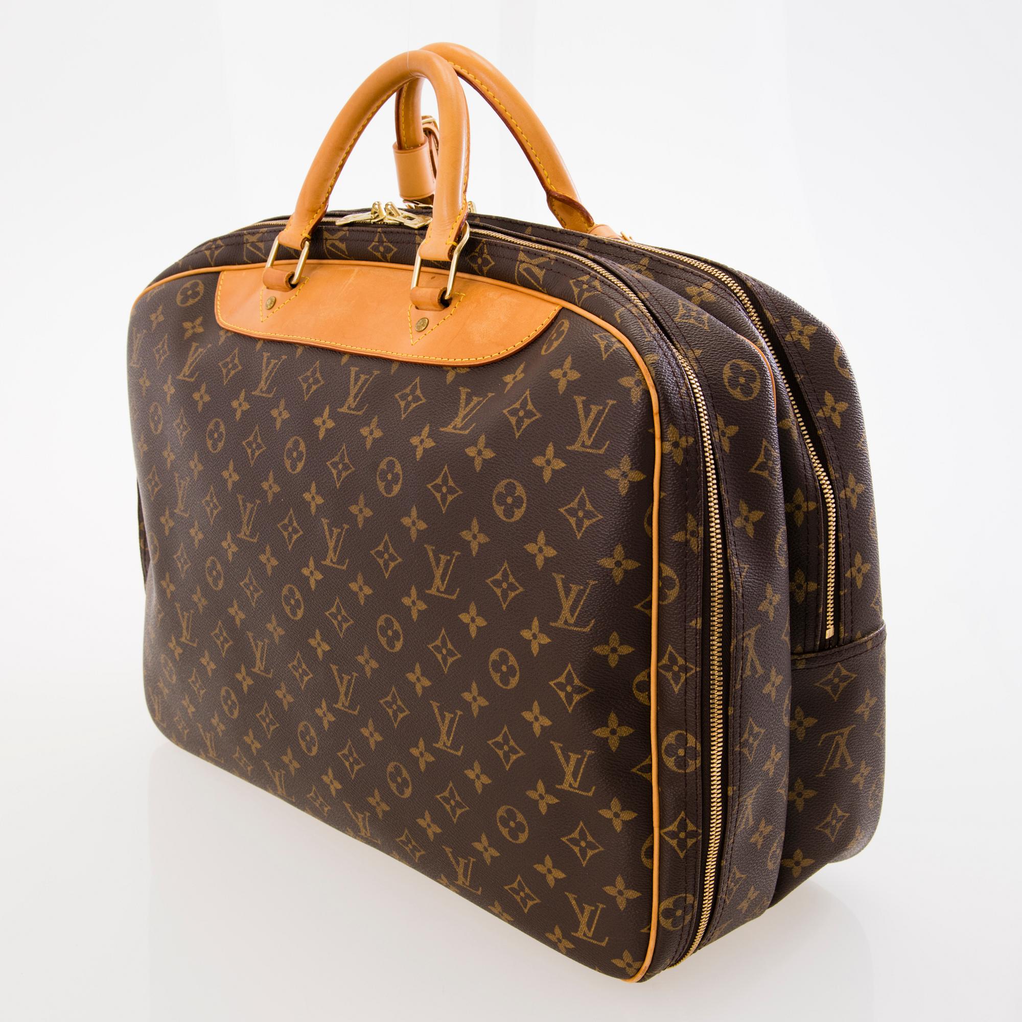 LOUIS VUITTON Alize 24 Heures Travel Bag.