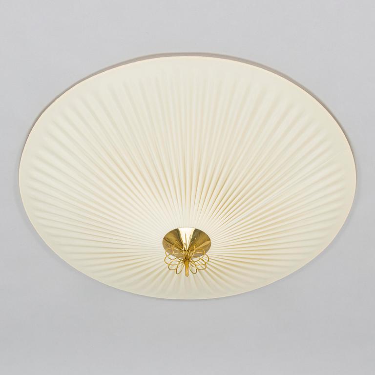 Paavo Tynell, a flush mount model "1076/80220", Idman, Finland, mid-20th century.