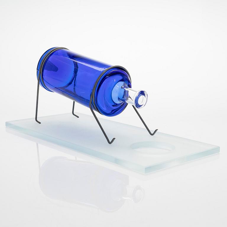 Markku Salo, a 2017 annual dog, 'Haukku Fennica' signed Markku Salo Nuutajärvi 2017 numbered 93/100.