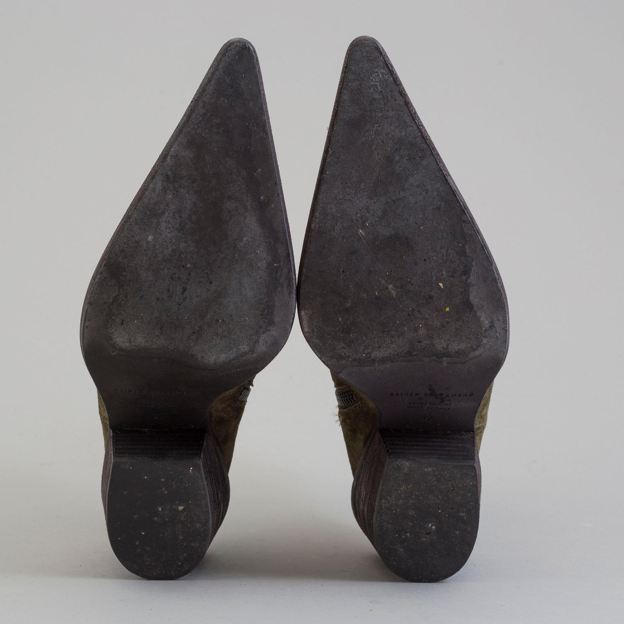 Boots by Haider Ackermann, size 37.