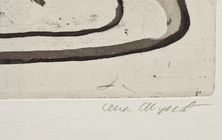 LENA CRONQVIST, etsning. Signerad och numrerad 57/64.