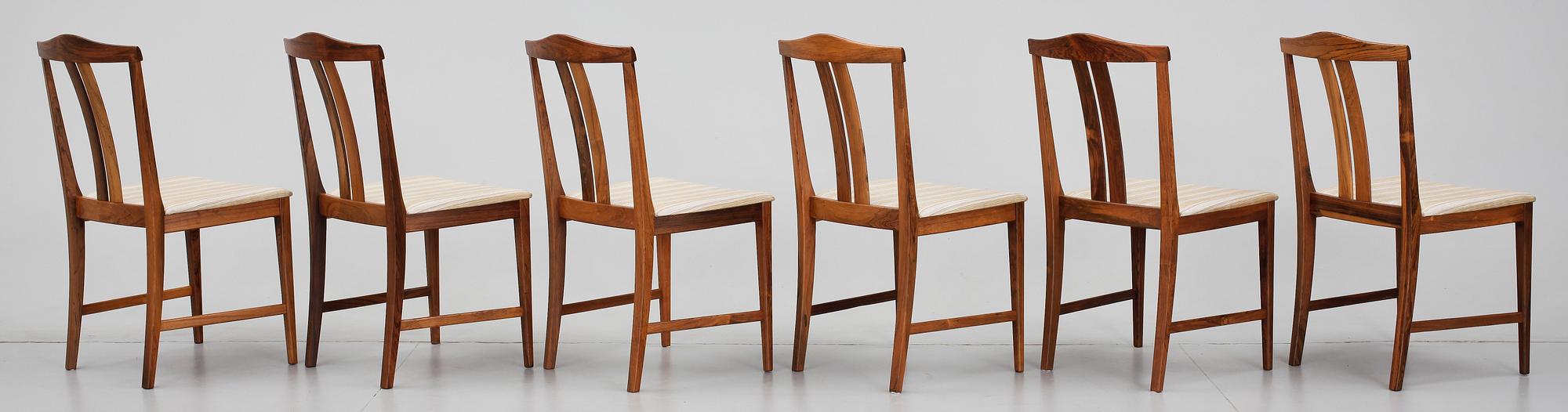 MATSALSGRUPP, 1+6 delar, Danmark, 1950-60-tal.