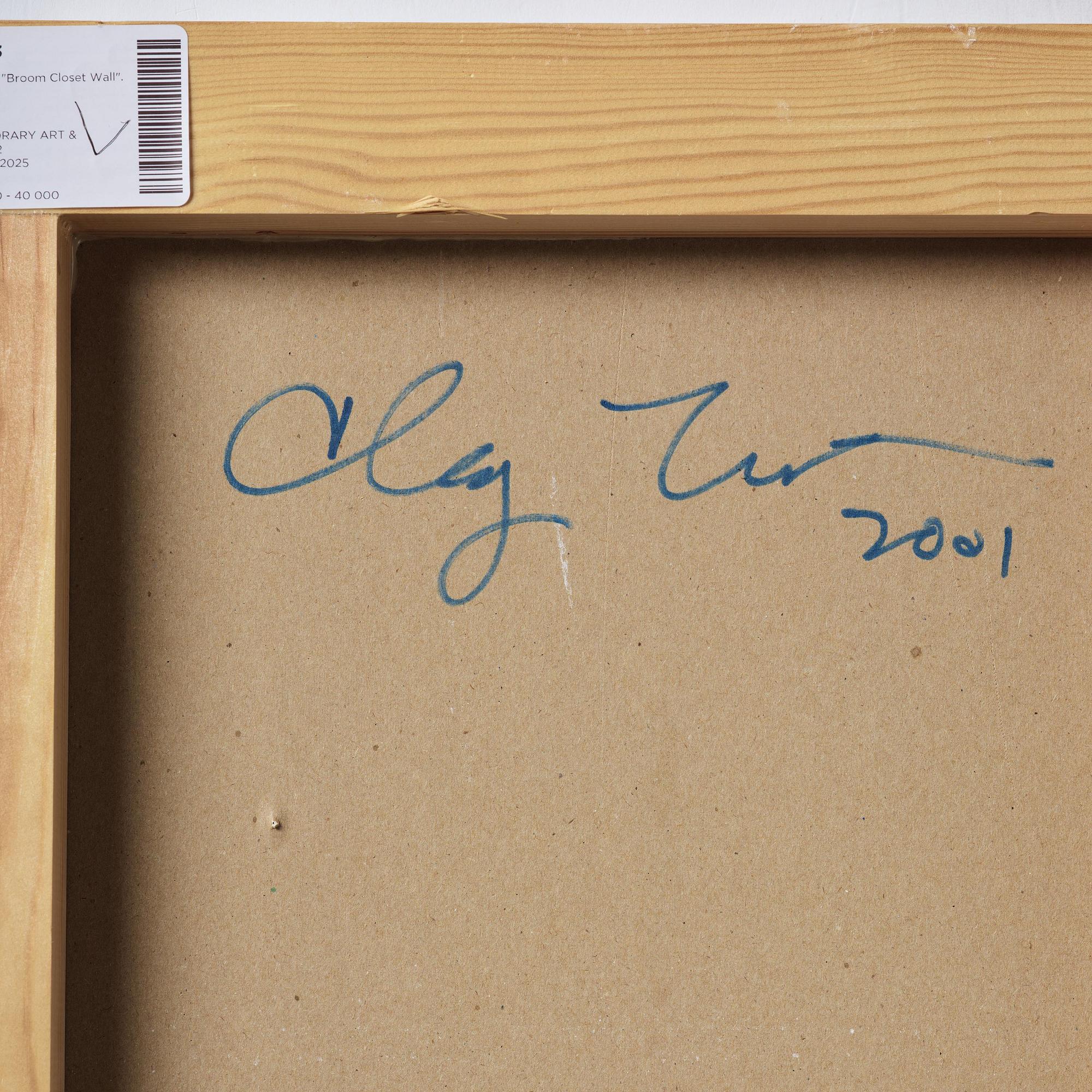 Clay Ketter, "Broom Closet Wall #1.B".