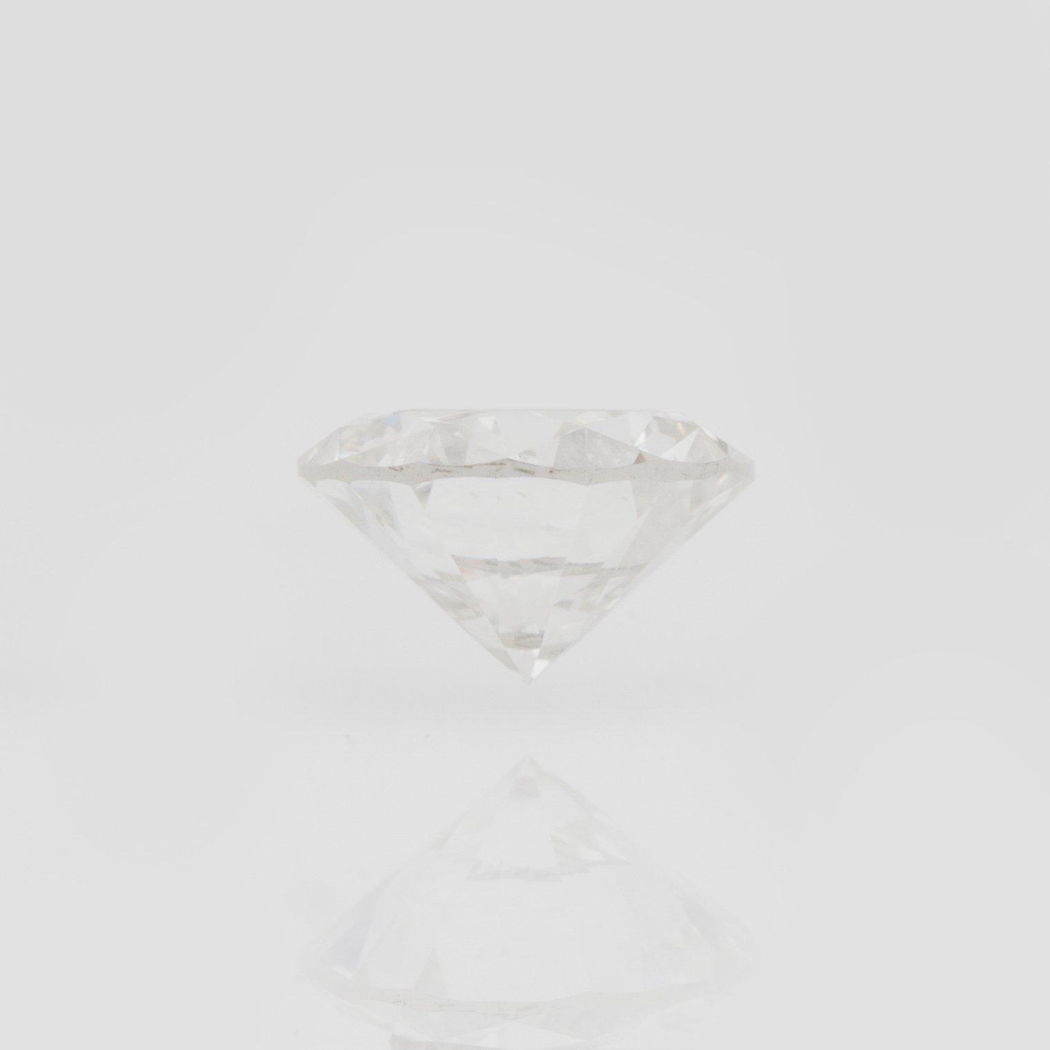 An unmounted brillliant-cut diamond, 1.21 ct, Quality circa G-H/VVS.