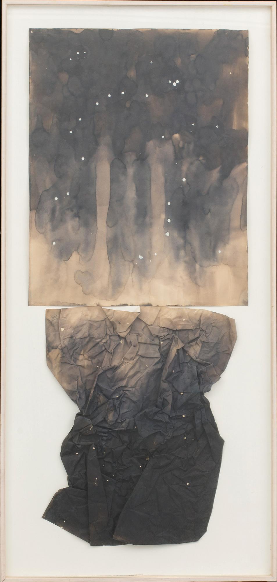SUSAN WEIL, collage, signed and dated a tergo 1978.