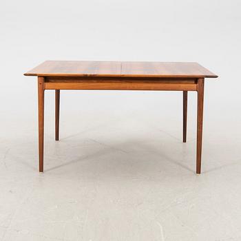 A rosewood dining table Denmark mid 20th century.