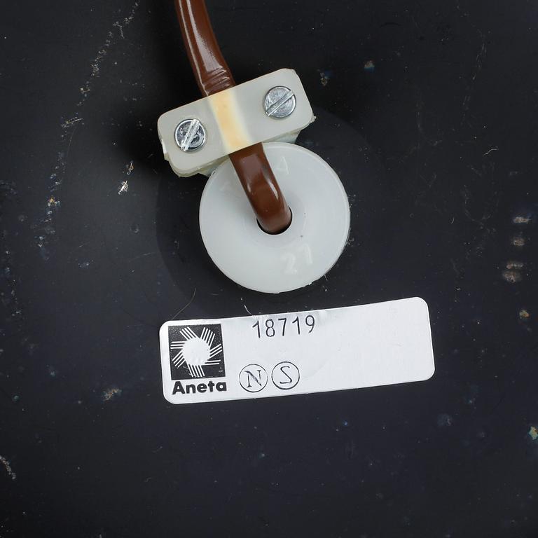 BORDSLAMPOR, ett par, Aneta, 1900-talets andra hälft.