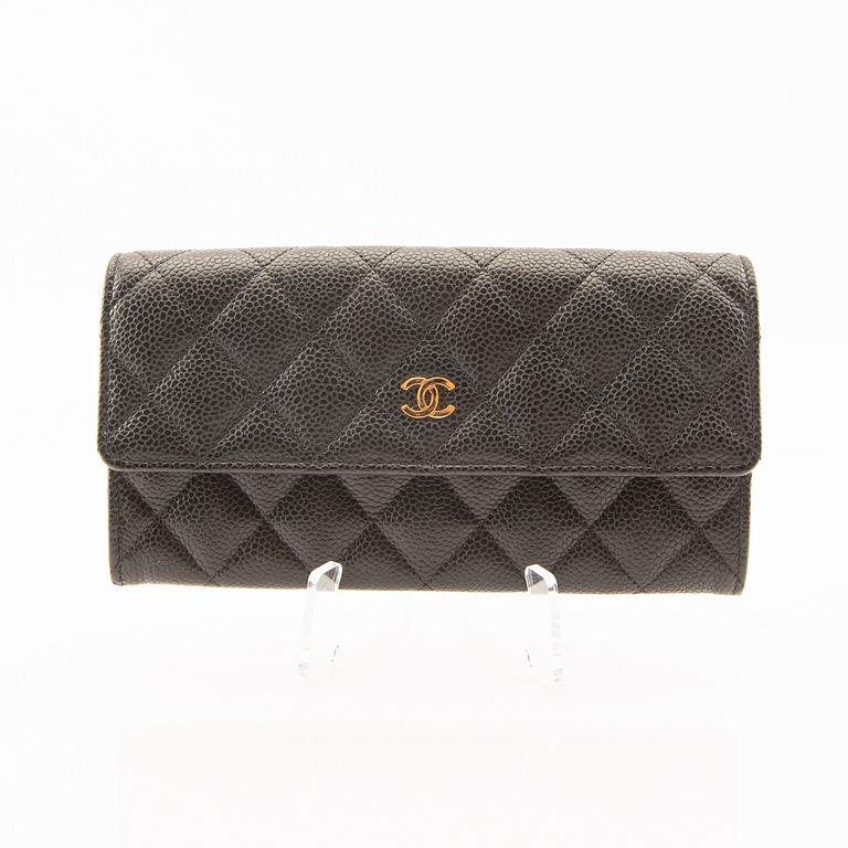 A Chanel wallet.
