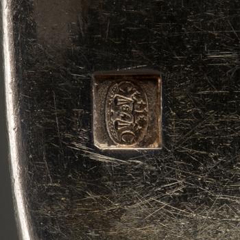 28 parts of silverplate flatware Christofl, Paris, France.