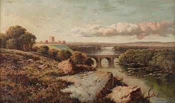 EDWARD H. NIEMANN, olja på duk, signerad.