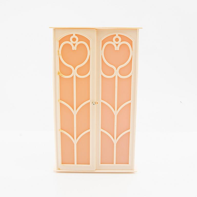 Barbie dolls, 2 pcs, vintage, "Bubble cut", clothes, accessories, and Barbie wardrobe.