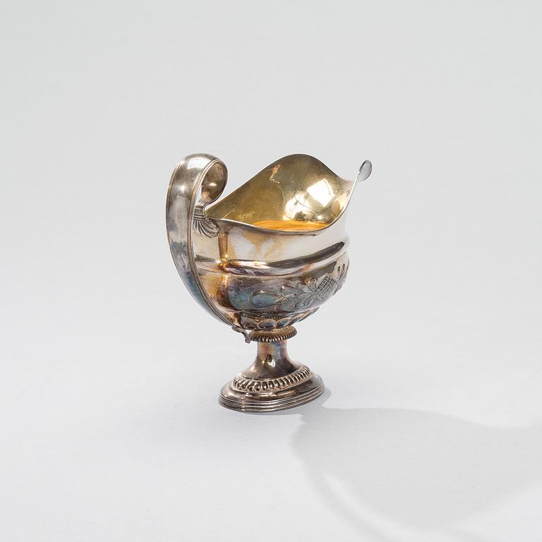 MAITOKANNU, hopeaa, Granstedt Porvoo 1810, paino 148 g.