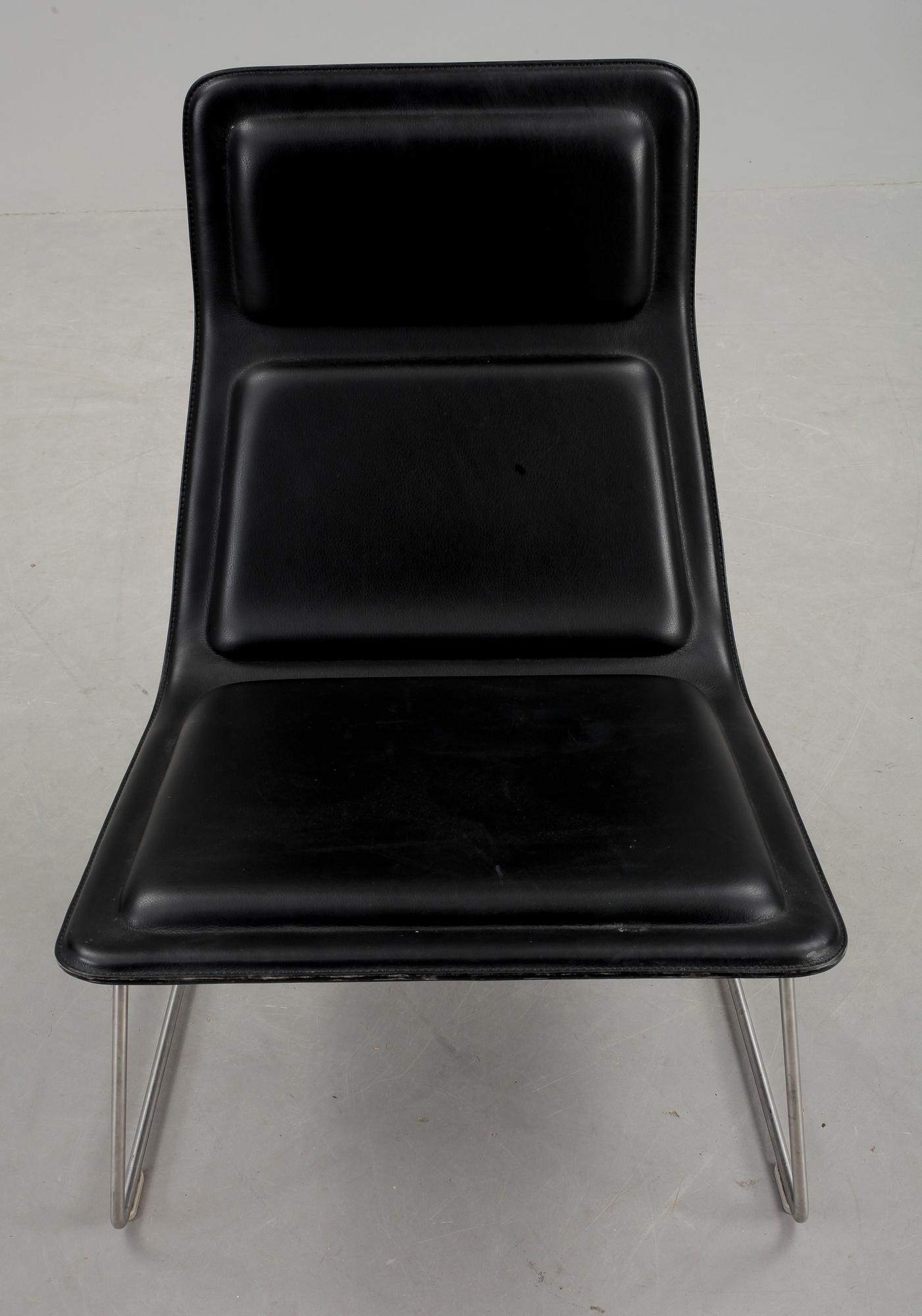 FÅTÖLJ, "Low Pad", Jasper Morrison för Cappelini, Italien.