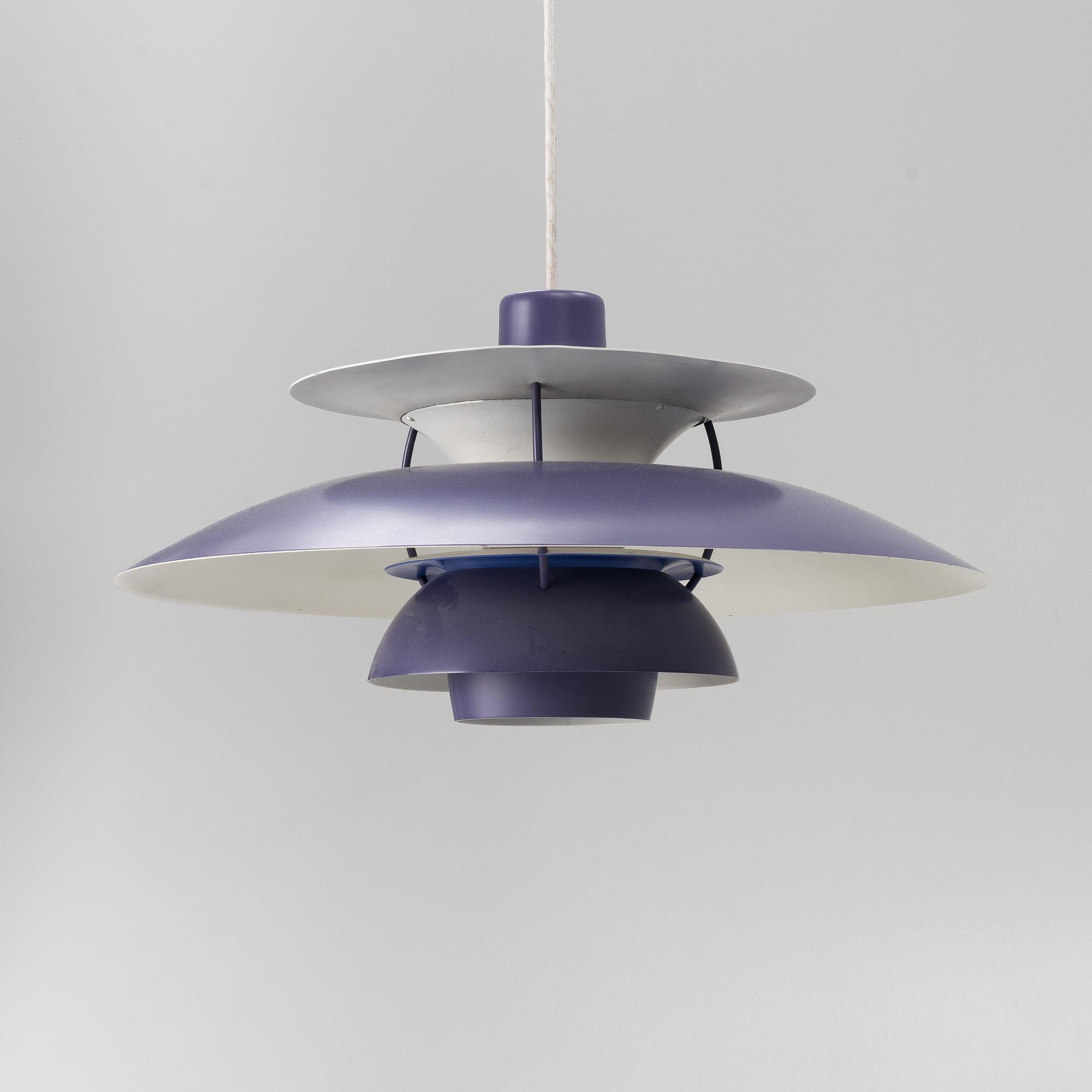 Poul Henningsen, a ceiling lamp, "PH5", Louis Poulsen, Denmark.