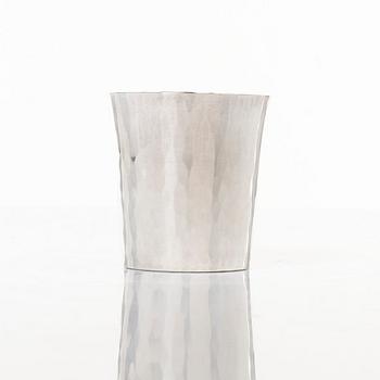 Atelier Borgila, soup cups, 4 pcs, sterling silver, Stockholm, 1988.