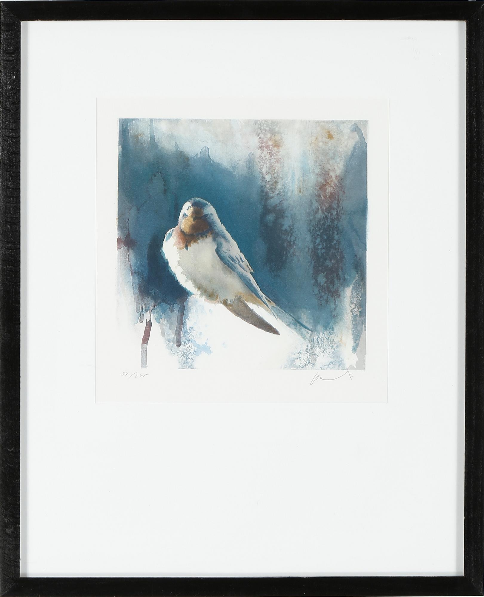 EMANUEL BERNSTONE, litografi, signerad samt numrerad 34/275.