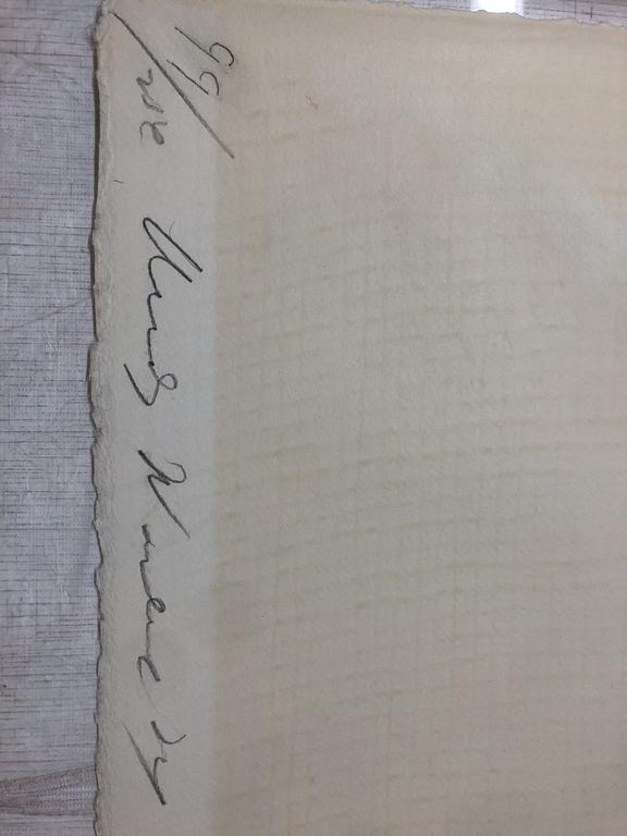 ANDY WARHOL, Silkscreen 1974, on Arches paper, signed with initials in pencil, and also signed and numbered 99/250 verso.