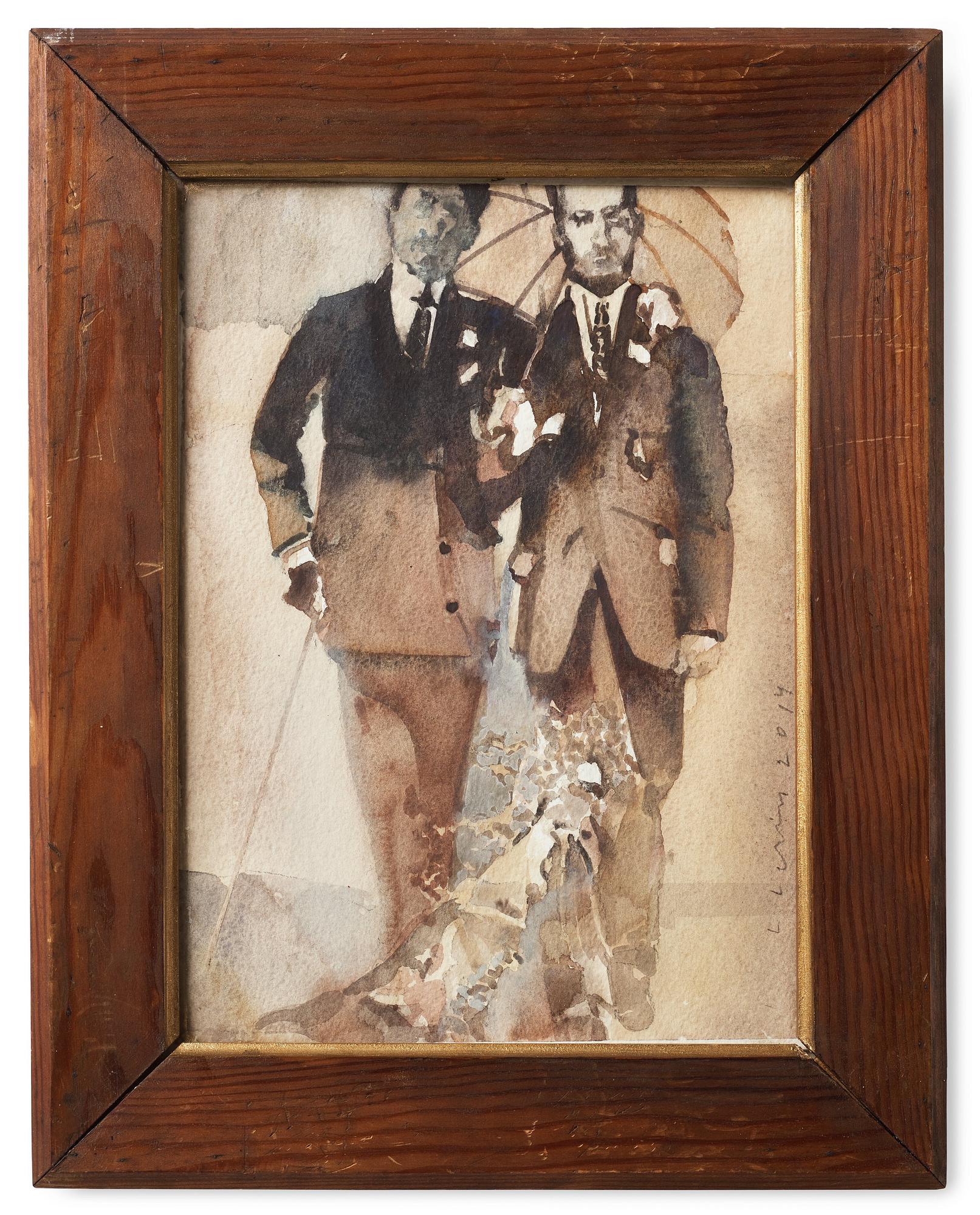Lars Lerin, Untitled.