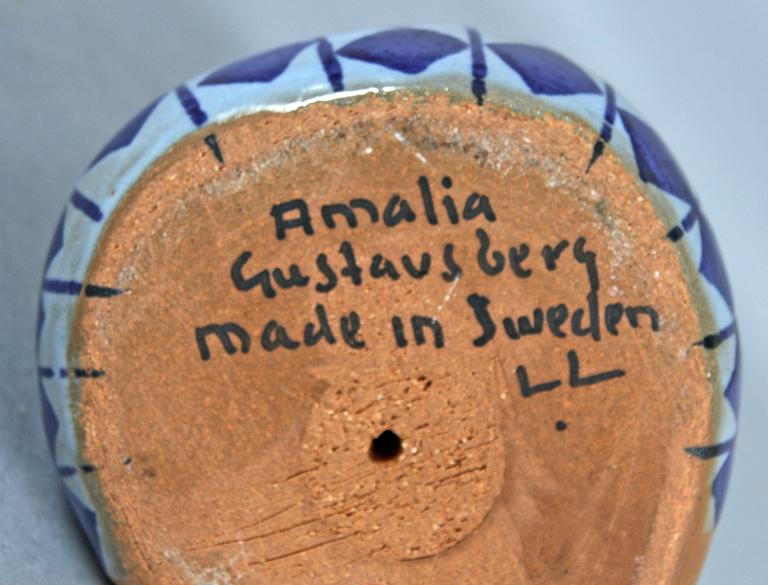 FIGURIN, stengods. "Amalia", Lisa Larson, Gustafsberg.