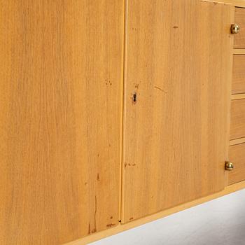 Josef Frank, a model 1015 mahogany veneered sideboard, Svenskt Tenn, Sweden, prior to 1985.