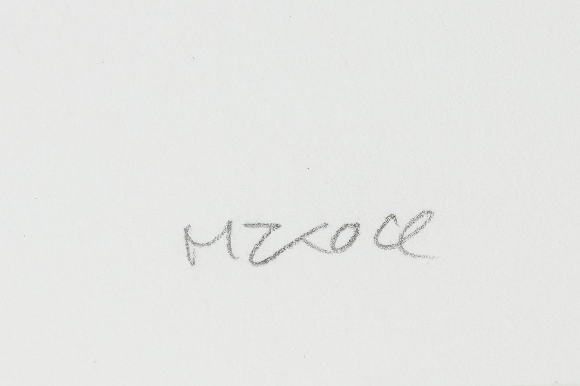 Makode Linde, lithograph, signed and numbured 39/120.