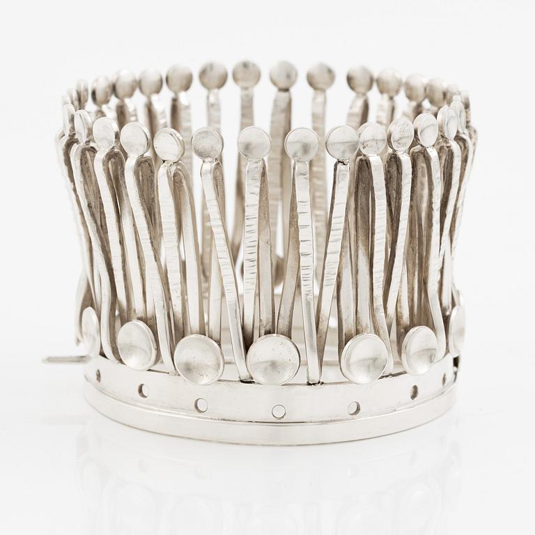 Anders Högberg, bridal crown, silver.