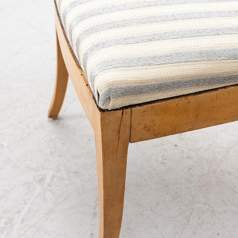 Chairs, 13 similar, Karl Johan, 19th century.