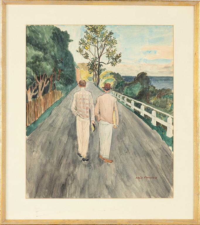 Arvid Fougstedt, "Höstpromenad".