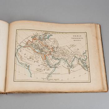 ATLAS, "Stieler´s Schul-Atlas", 1800-talets mitt.