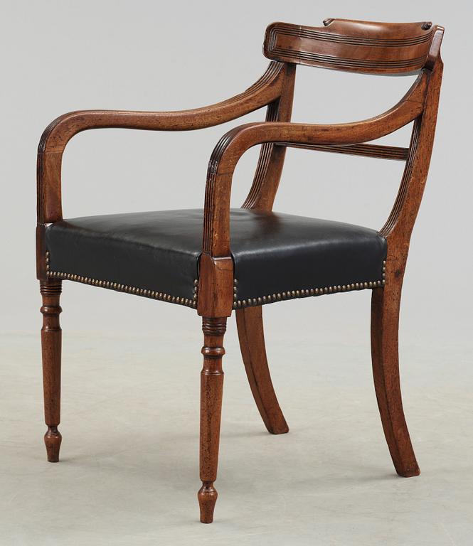 KARMSTOL, England, 1800-tal.