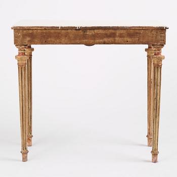 A late Gustavian console table.