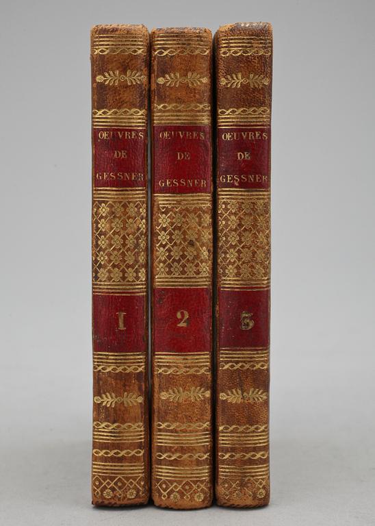 BÖCKER, 3 st, Paris,  Frankrike, 1823.