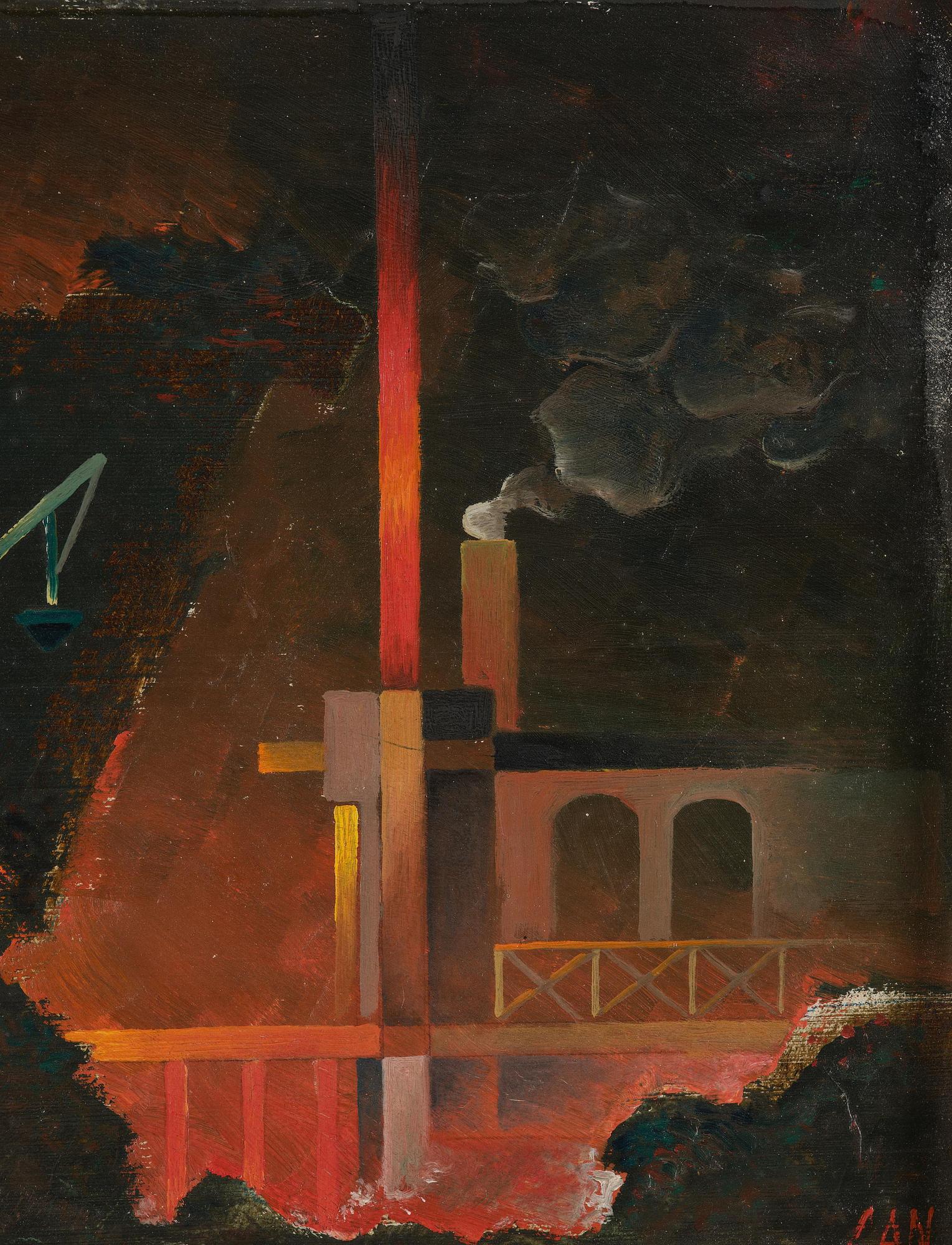 Gösta Adrian-Nilsson, "Byggt på Hälleberget".