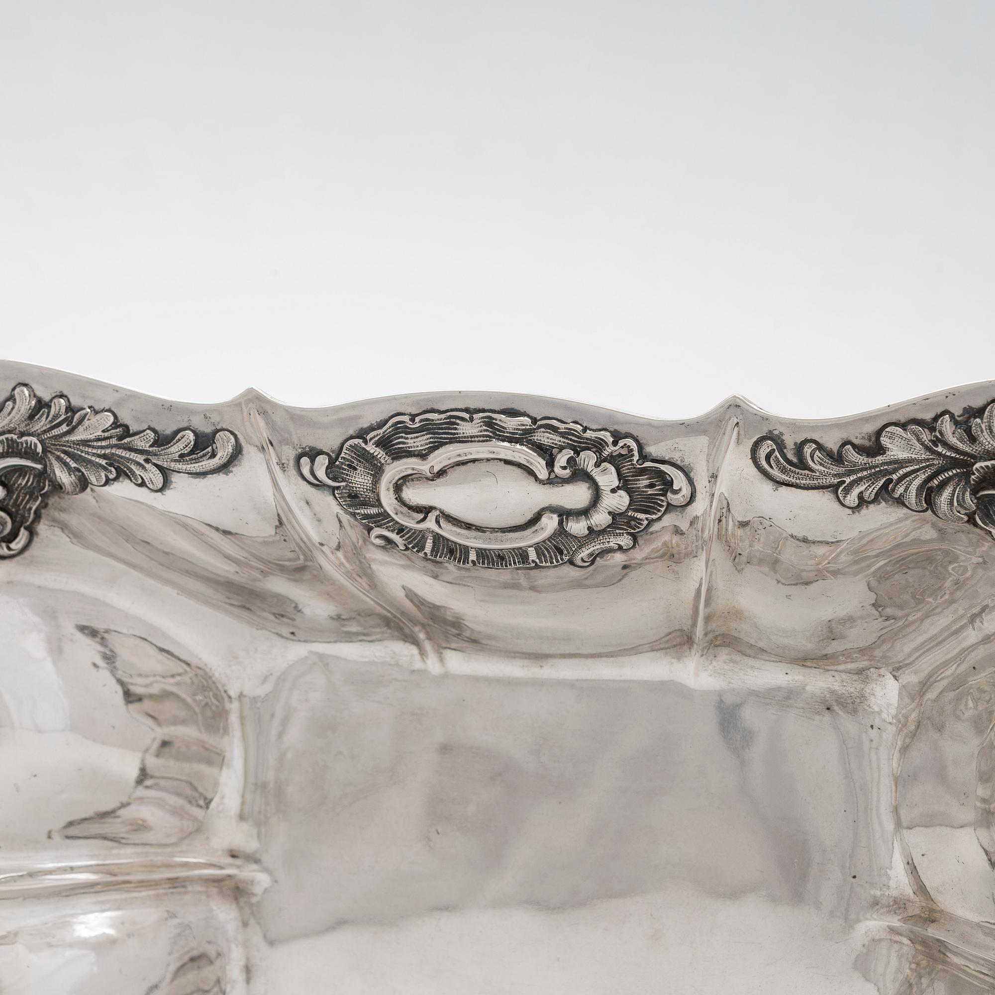 Praktskål, silver, Wien, Österrike-Ungern 1840.